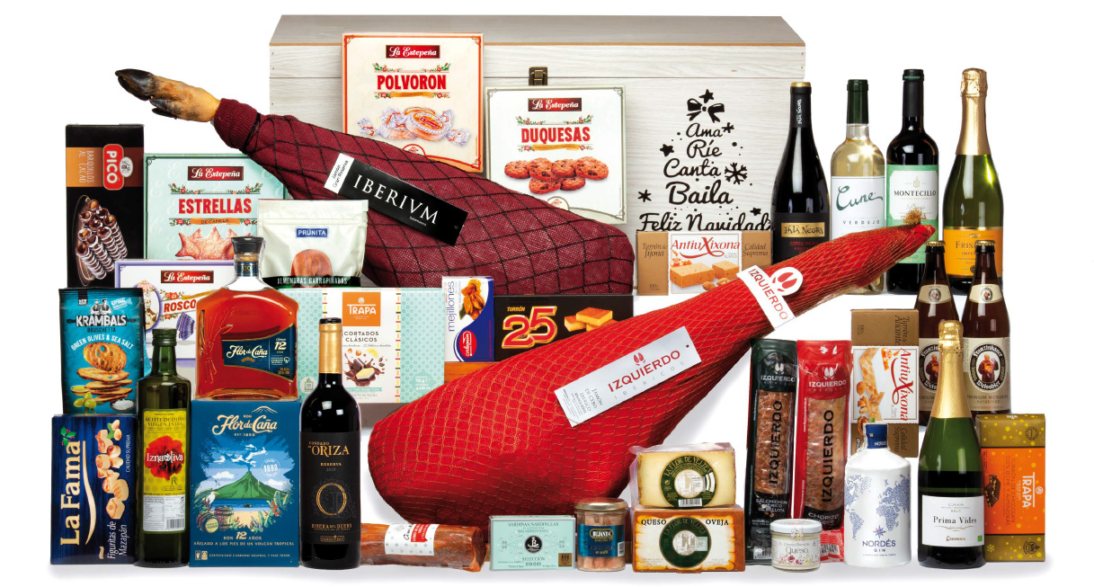 BAÚL MADERA CON JAMÓN GRAN RESERVA IBERIUM DE IBÉRICOS IZQUIERDO 307