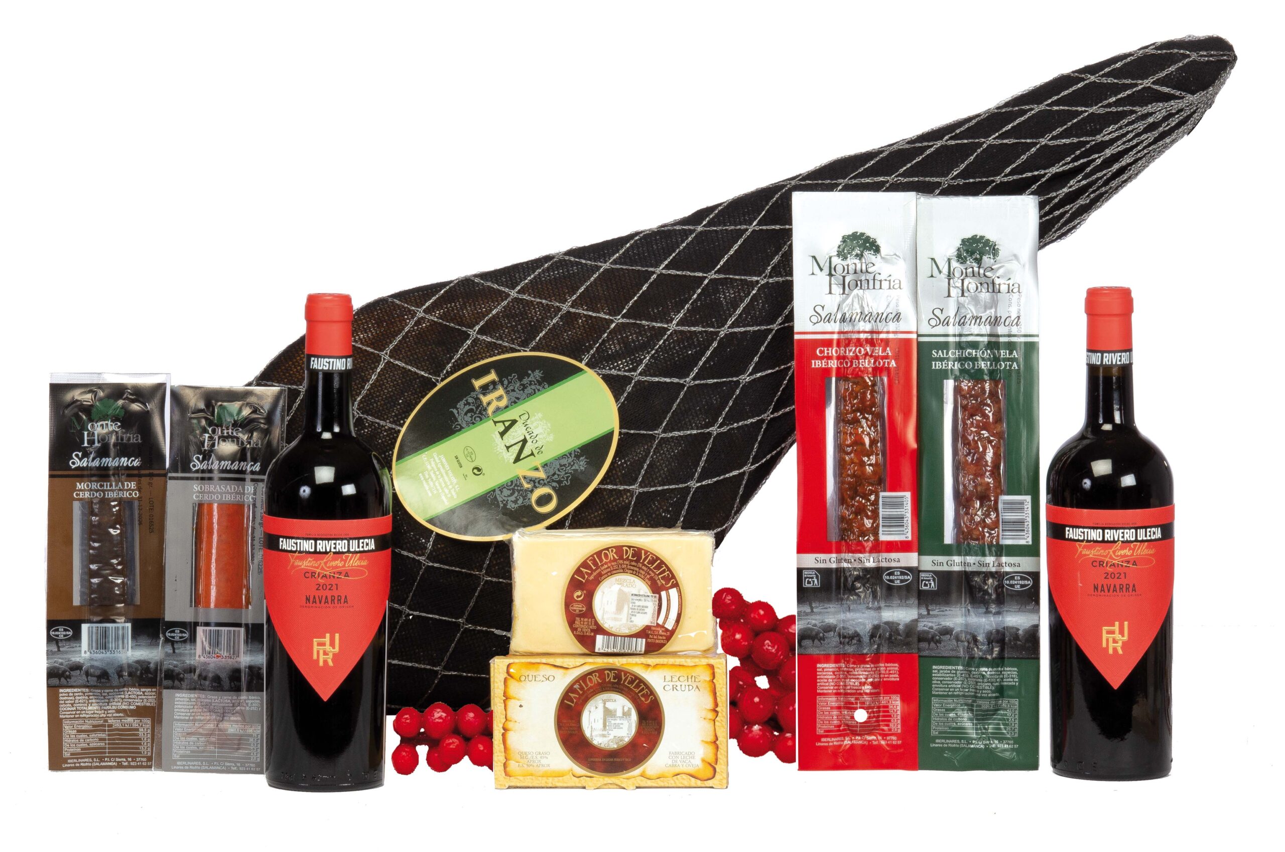 CAJA JAMONERA CON JAMON SERRANO BODEGA 507